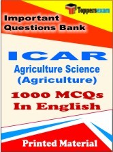 ICAR Agriculture Science (Agriculture) Exam Important Question Bank Papers (Book) in English