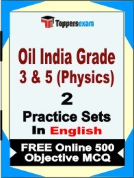 Oil India Grade 3 & 5 (Physics) Book in English - Question Paper / Practice Set