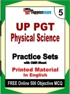 UP PGT Physical Science Book in English - Mock Test / Practice Set