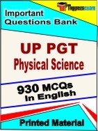 UP PGT Physical Science Book in English - Objective MCQ