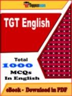 TGT English PDF Book In English - MCQ / Objective Questions