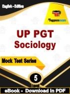 UP PGT Sociology PDF Book In English - Practice Set