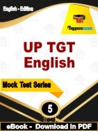 UP TGT English PDF Book In English - Practice Set