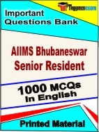 AIIMS Bhubaneswar Senior Resident Book in English - Objective MCQ