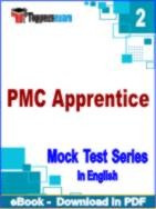 PMC Apprentice Test PDF Book In English - Question Paper