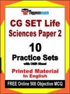 CG SET Life Sciences Paper 2 Book in English - Practice Set