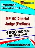 MP HC District Judge (Prelims) Book in English - Objective MCQ