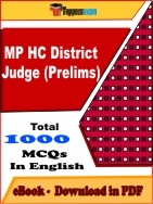 MP HC District Judge (Prelims) PDF Book In English - MCQ / Objective Questions