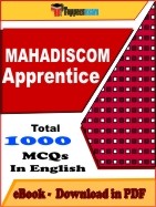MAHADISCOM Apprentice PDF Book In English - MCQ / Objective Questions