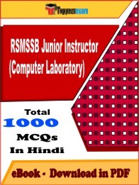 RSMSSB Junior Instructor (Computer Laboratory) PDF Book In Hindi - MCQ / Objective Questions