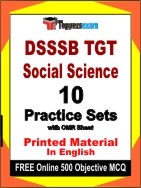 DSSSB TGT Social Science Book in English - Practice Set
