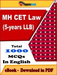 MH CET Law Question Paper