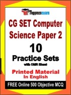 CG SET Computer Science Paper 2 Book in English - Practice Set