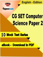 CG SET Computer Science Paper 2 PDF Book In English - Mock Test/Practice Set
