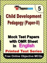 Child Development & Pedagogy (Paper 2) Exam Mock Test Papers (Book) in English