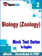 Biology (Zoology) PDF Book In English - Question Paper