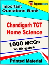 Chandigarh TGT Home Science Book in English - Objective MCQ