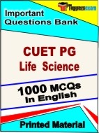 CUET PG (Life Science)  Book in English - Objective MCQ