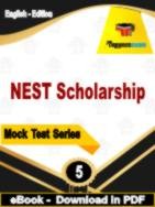 NEST Scholarship Test  PDF Book In English - Practice Set