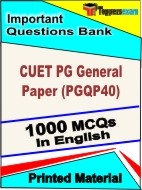 CUET PG General Paper (PGQP40) Book in English - Objective MCQ