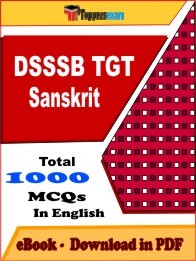 DSSSB TGT Sanskrit PDF Book In English - MCQ / Objective Questions