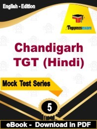 Chandigarh TGT (English) PDF Book In English - Practice Set