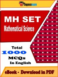 MH SET Mathematical Science PDF Book In English - MCQ / Objective Questions
