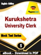 Kurukshetra University Clerk PDF Book In English - Practice Set
