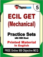 ECIL GET (Mechanical) Book in English - Mock Test / Practice Set