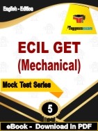 ECIL GET (Mechanical) PDF Book In English - Practice Set
