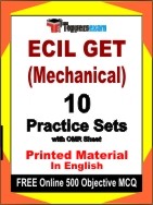 ECIL GET (Mechanical) Book in English - Practice Set