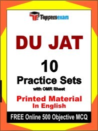 DU JAT Book in English - Practice Set