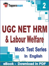 UGC NET HRM & Labour Welfare PDF Book In English - Question Paper