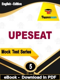 UPESEAT PDF Book In English - Practice Set