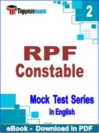RPF Constable PDF Book In English - Question Paper