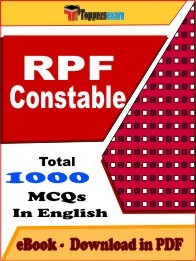 RPF Constable PDF Book In English - MCQ / Objective Questions