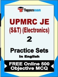 UPMRC JE (S&T) (Electronics) Book in English - Question Paper / Practice Set