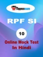 RPF SI Sample Paper