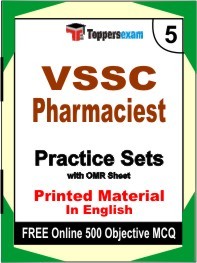 VSSC Pharmacist Book in English - Mock Test / Practice Set