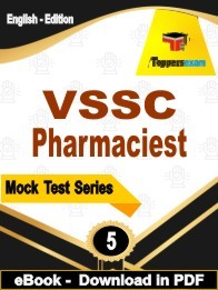 VSSC Pharmacist PDF Book In English - Practice Set