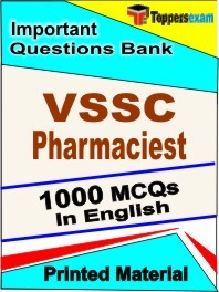 VSSC Pharmacist Book in English - Objective MCQ