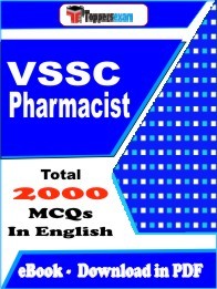 VSSC Pharmacist MCQ Book PDF in English : Important Question