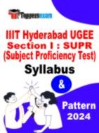 IIIT Hyderabad Syllabus 2024