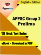 APPSC Group 2 Prelims Practice Set In English - Book PDF