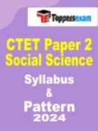 CTET Paper 2 SST Syllabus