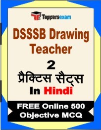 DSSSB Drawing Teacher Book in Hindi - Question Paper / Practice Set