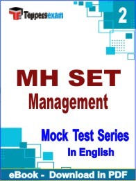 MH SET Management PDF Book In English - Question Paper