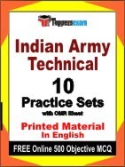 Indian Army Technical Exam Practice Set Book in English