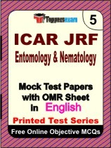 ICAR JRF Entomology & Nematology Exam Mock Test Papers (Book) in English