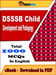 DSSSB Child Development and Pedagogy PDF Book In English - MCQ / Objective Questions